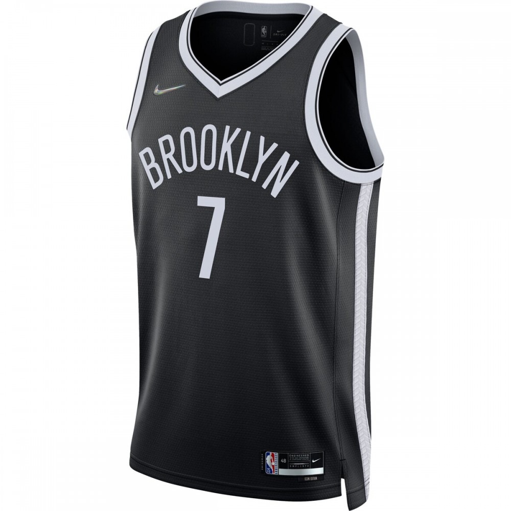 Kevin Durant Brooklyn Nets 2021/22 Diamond Swingman Jersey - Icon Edition - Black-Pro Kit Vault | Brand New 26/27 Sports Jerseys